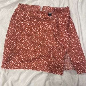 Skirt pink/white SHEIN size small